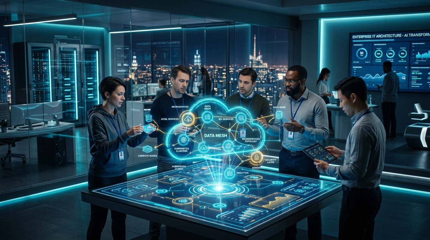 Digital Transformation Architecture Visual